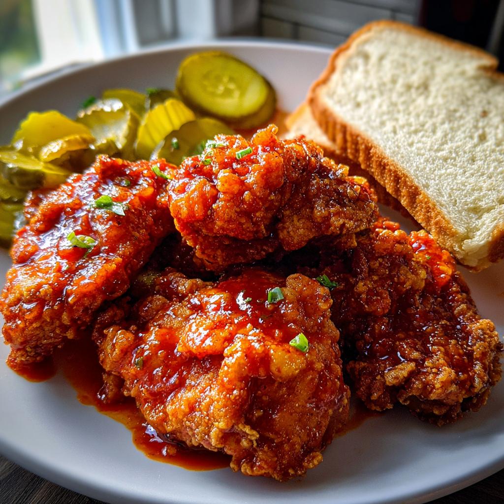 Crispy Nashville Hot Chicken Thighs