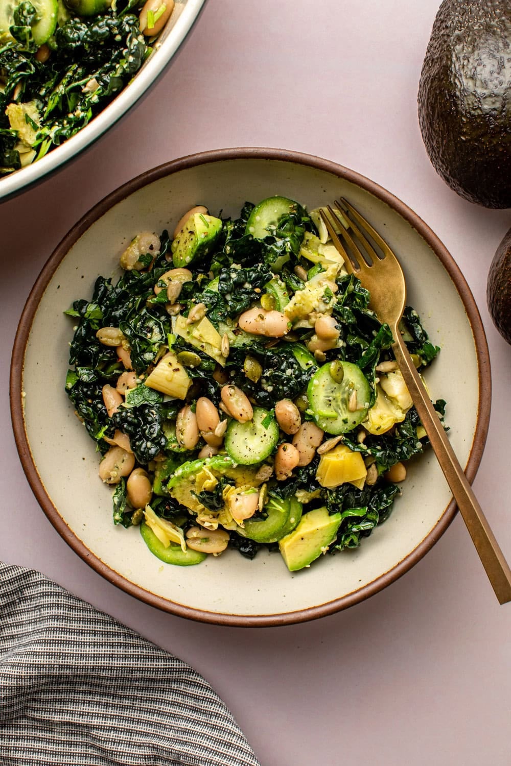 Nurse Practitioner's Kale & White Bean Salad