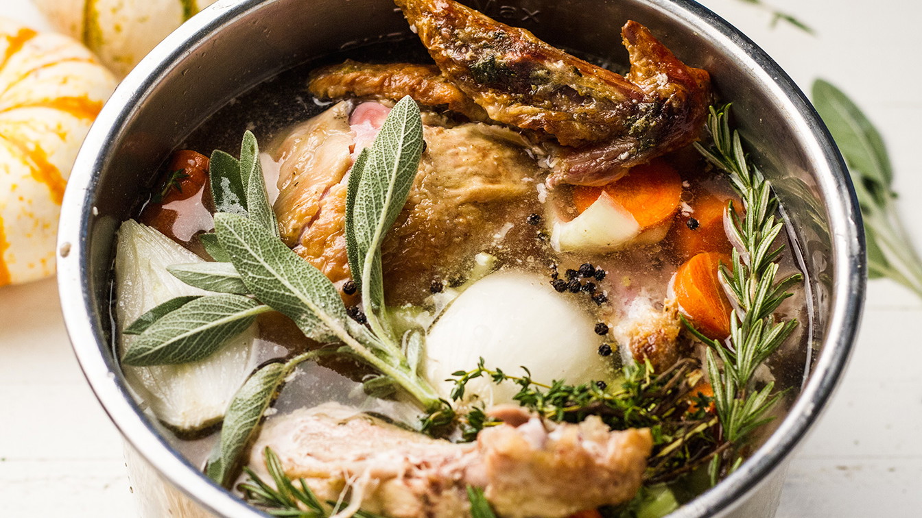 Bone Broth Turkey & Vegetable Bowl