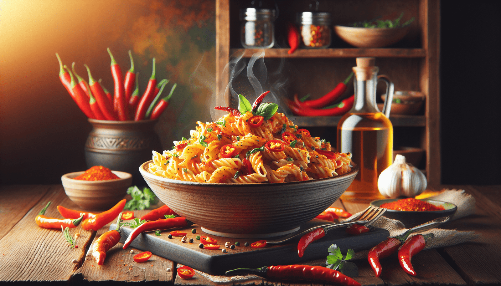 Meme-sterpiece Pasta with Hidden Spicy Kick