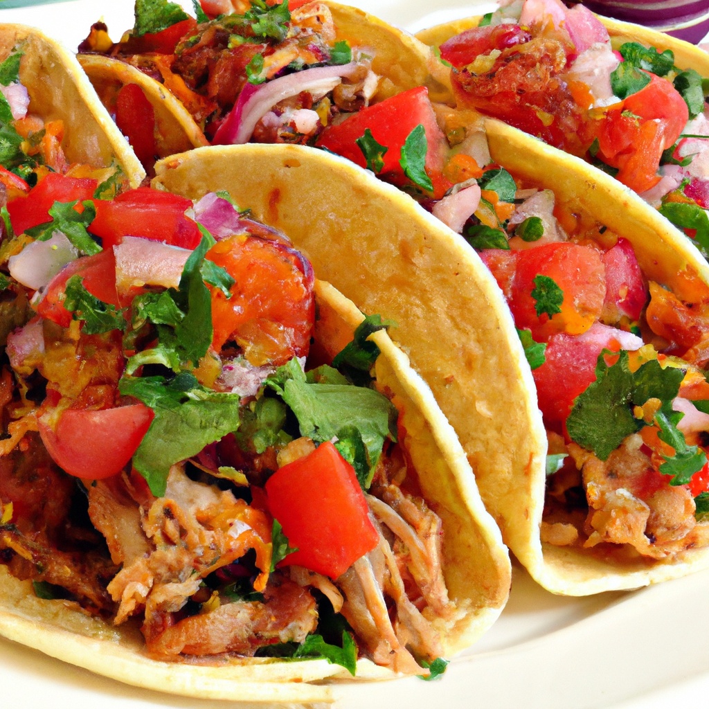 Giggles & Gears: Spicy Chicken Tacos with Fun Toppings