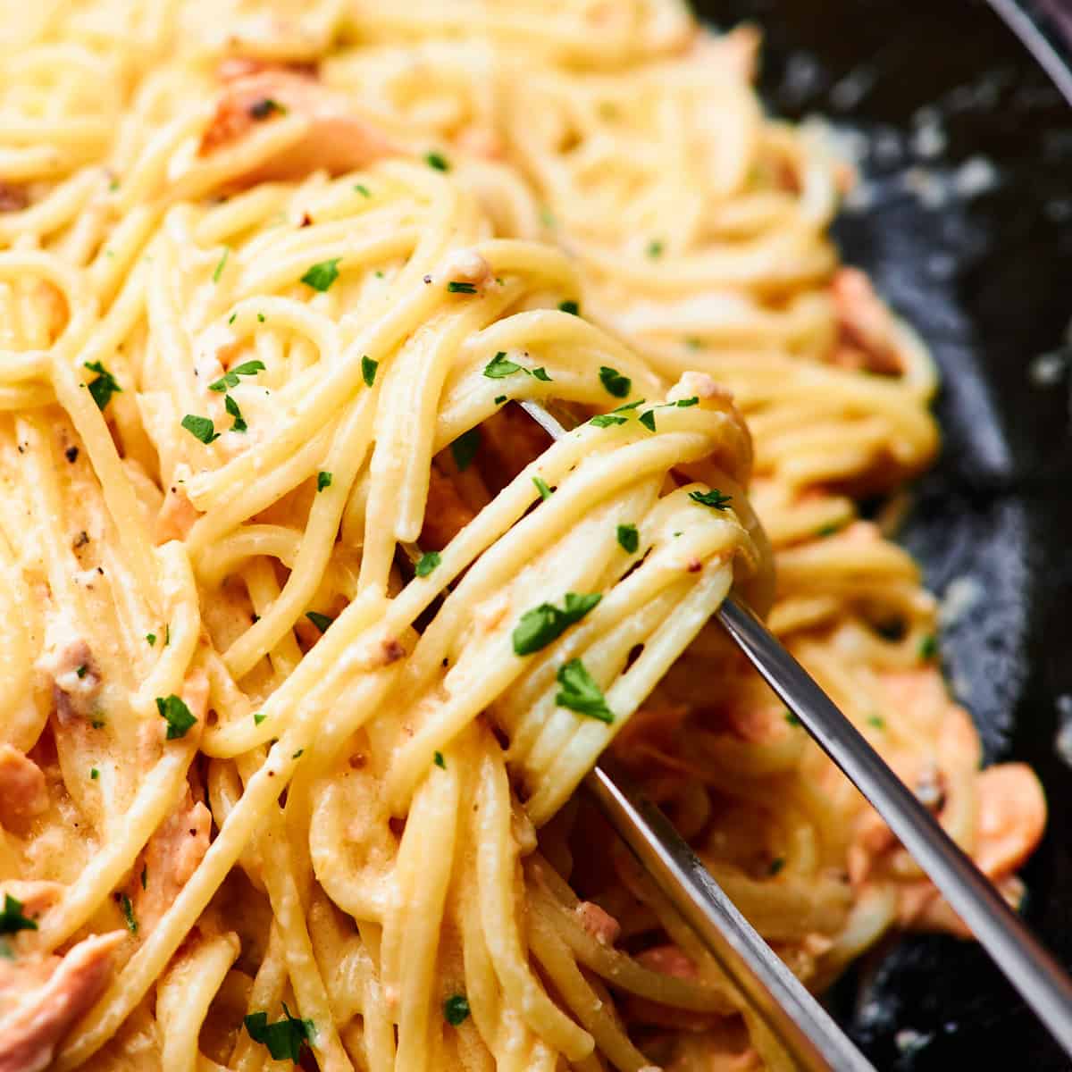 Peephole Camera Creamy Pasta