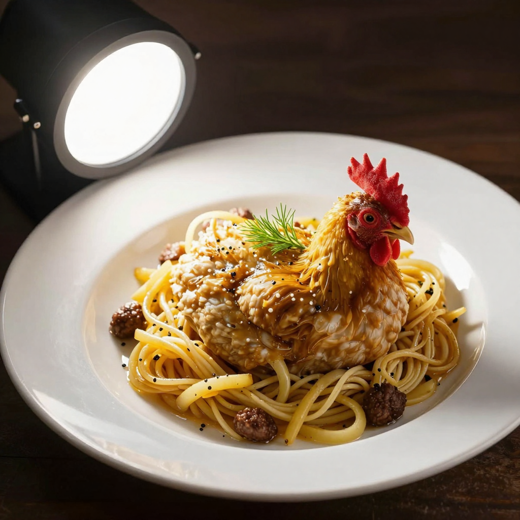 Floodlight Motion-Activated Chicken