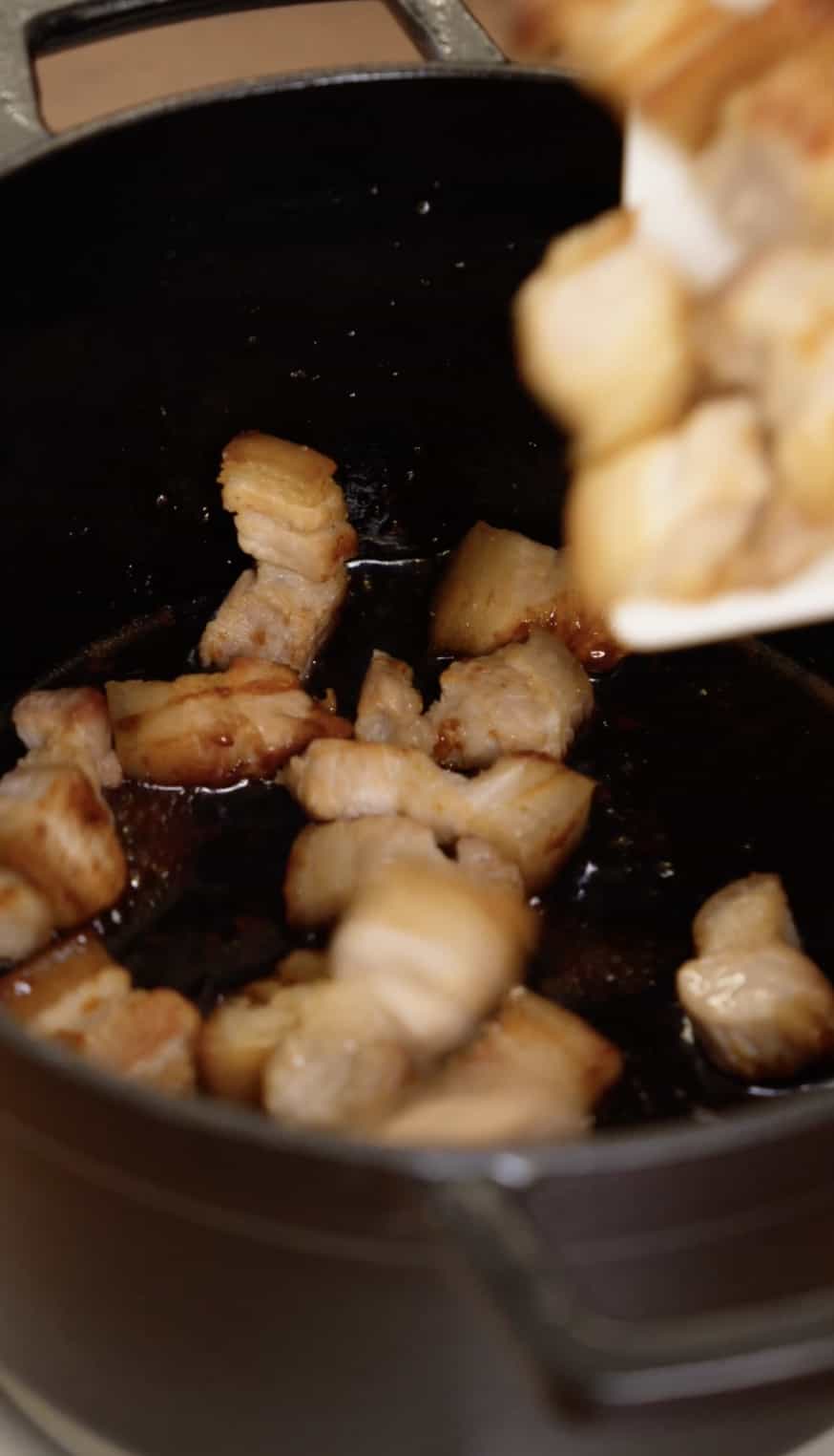Honey-Soy Glazed Pork Belly with Ginger