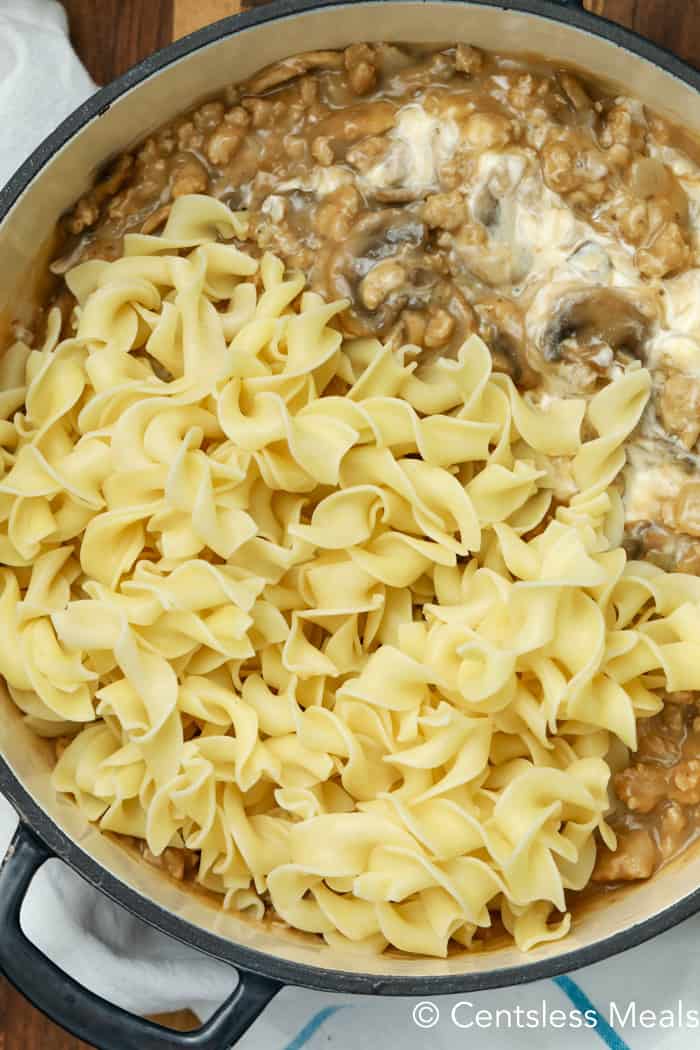 Classic Beef and Mushroom Stroganoff