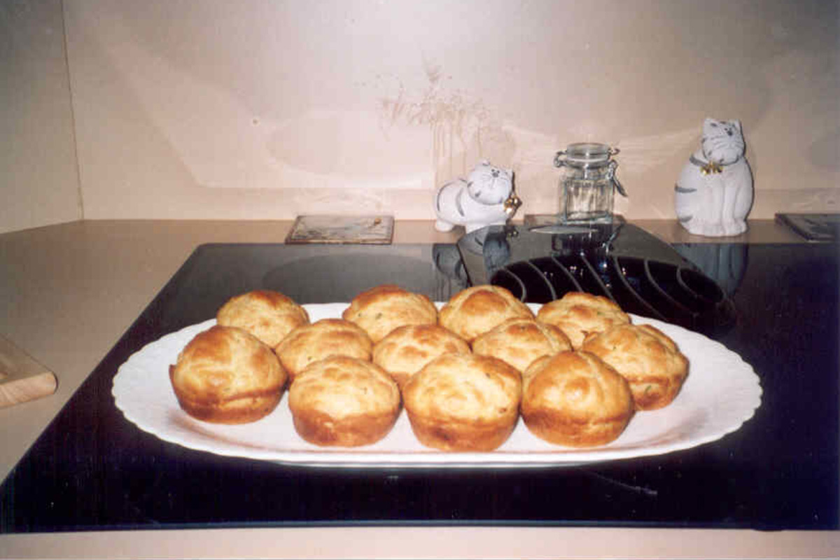 Herb & Cheddar Breakfast Muffins