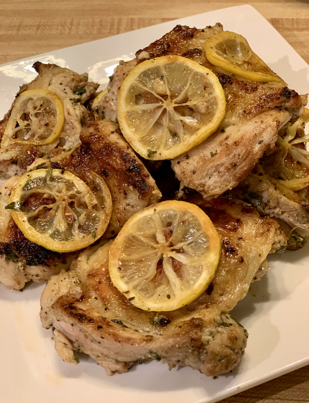 Best Chicken Ever Lemon Herb Pan-Seared