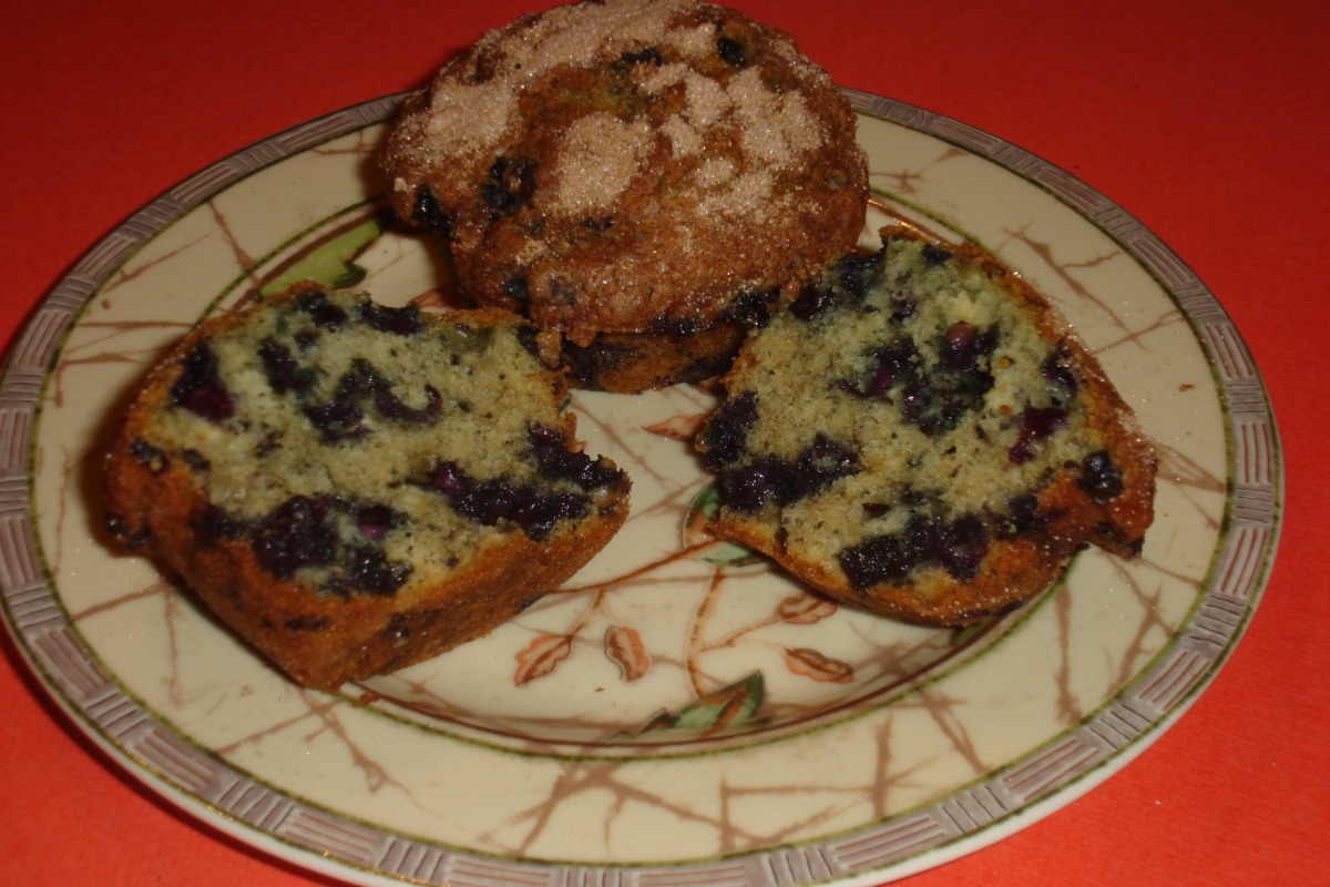 Davis' Blueberry Muffins
