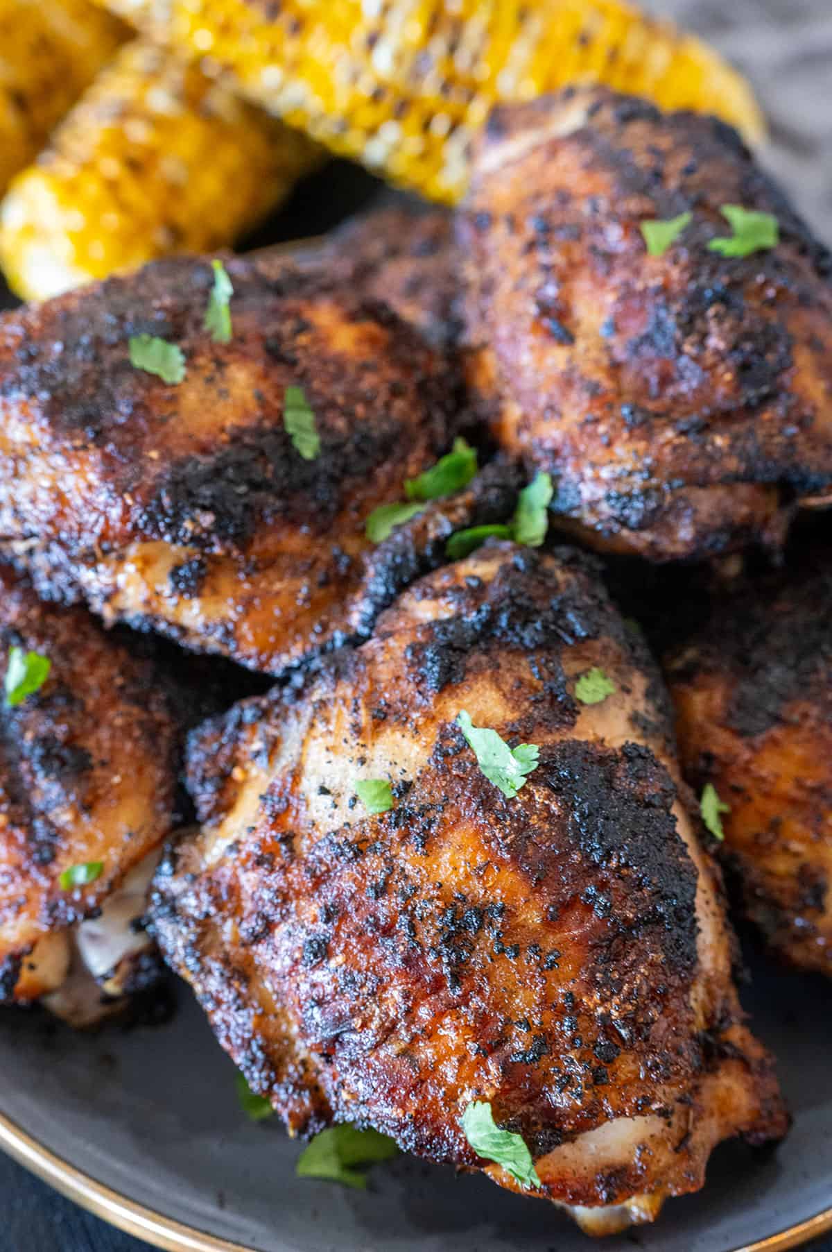 Prime Delivery-Style Grilled Chicken Thighs