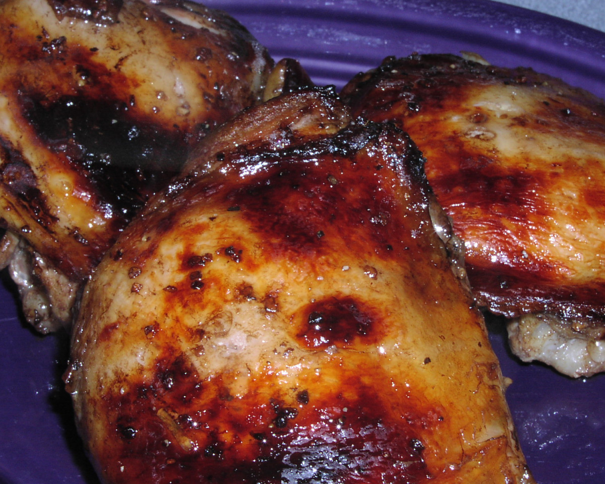 Balsamic-Glazed Chicken Thighs with Roasted Vegetables