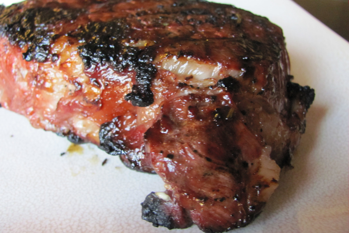 Authentic Player-Style Seared Ribeye with Red Wine Reduction