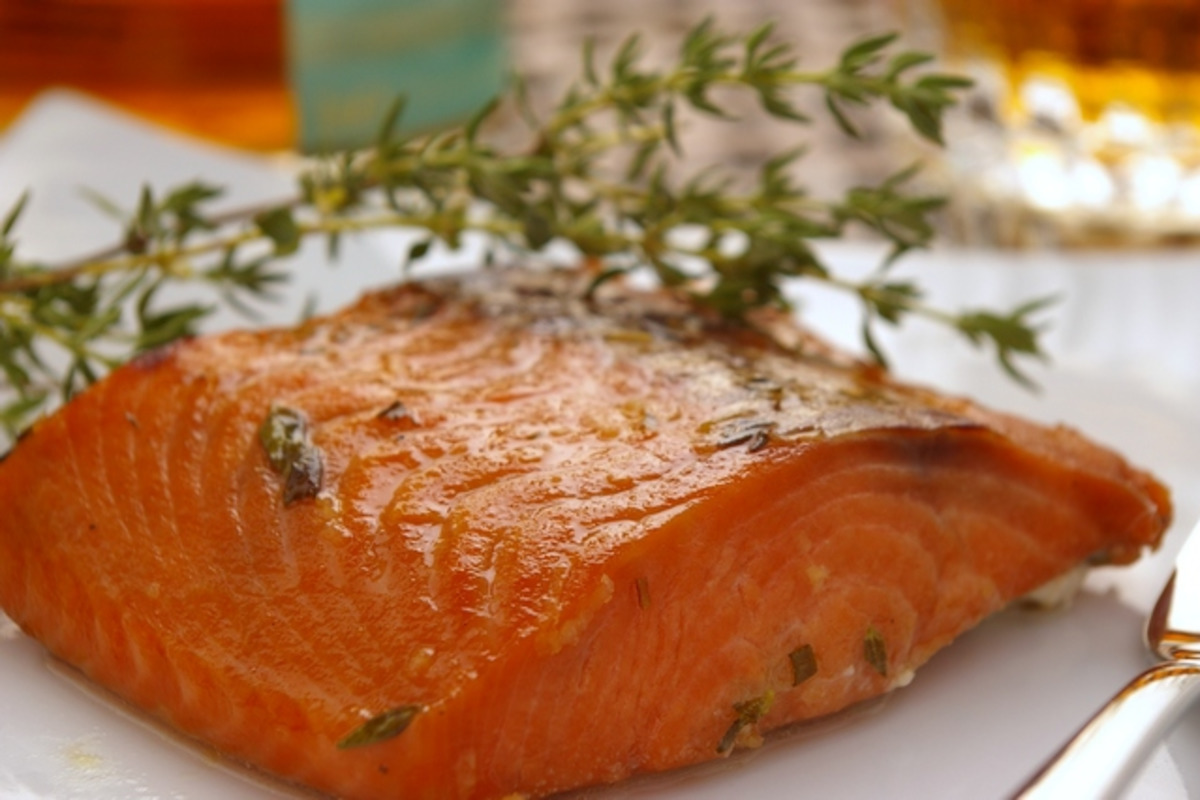 Irish Goodbye Baked Salmon