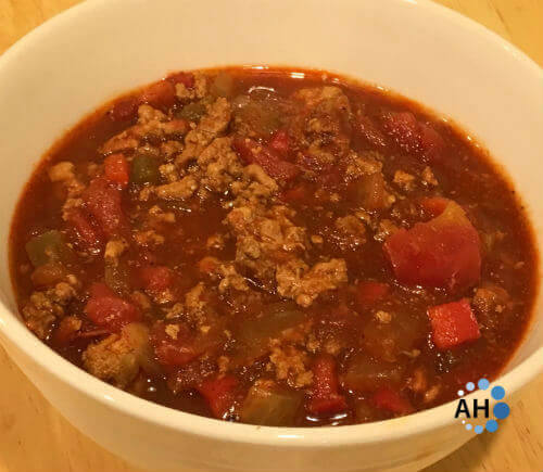 Smoky Keto Turkey Chili