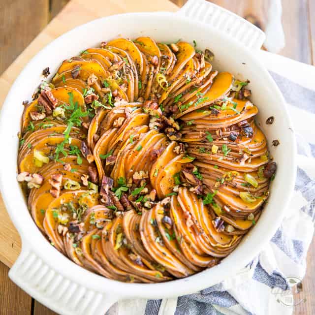 Cinnamon-Sugar Sweet Potato Ring Medley