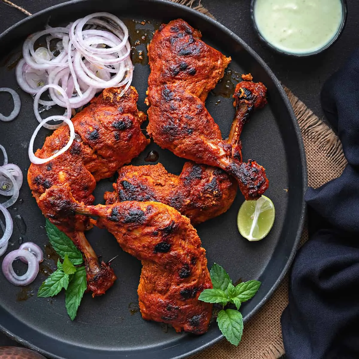 Hyderabadi Tandoori Chicken Curry