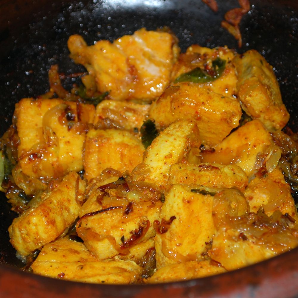 Coastal Fish Curry with Mango Chutney