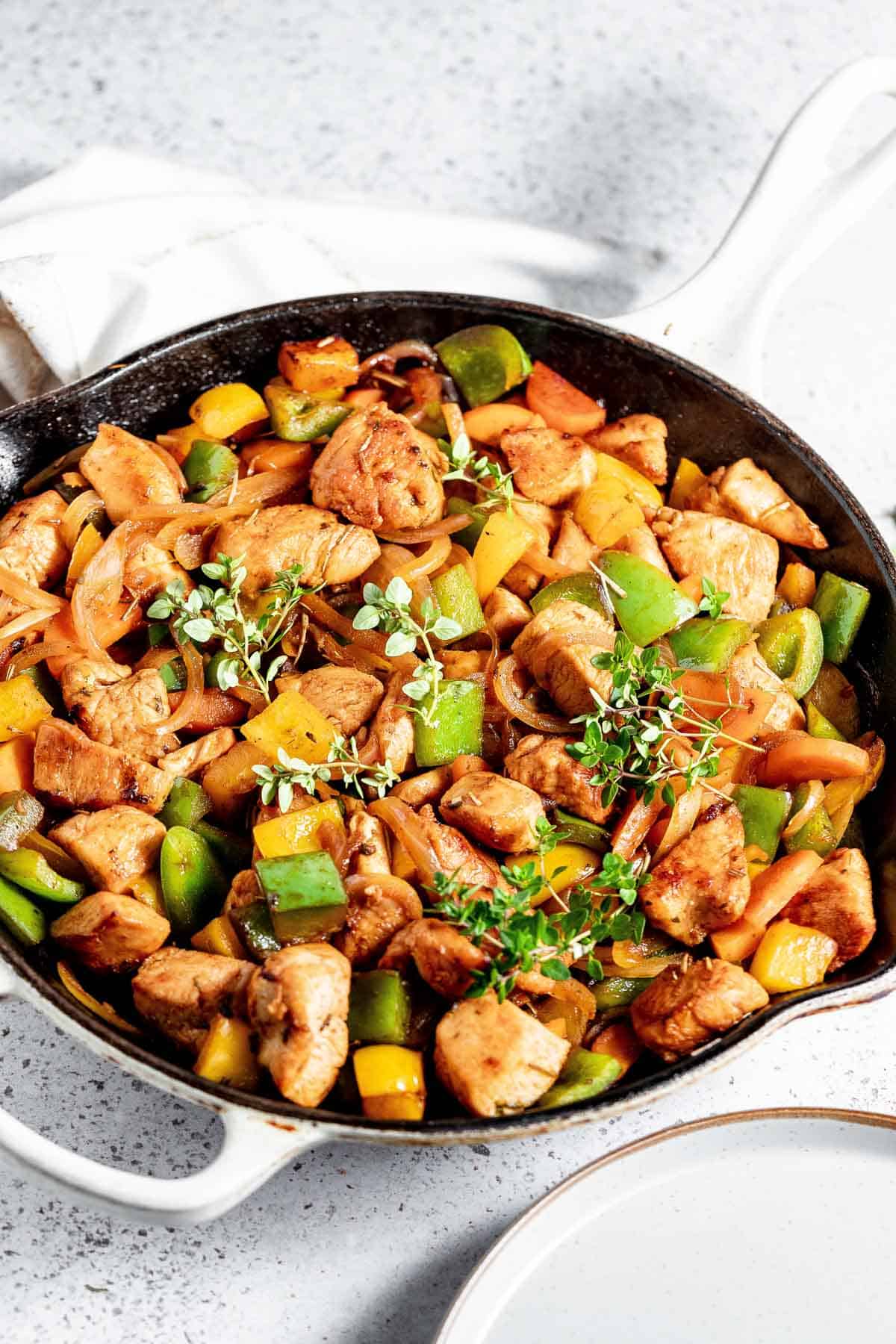 Ring Doorbell Died One-Pan Chicken & Veggies