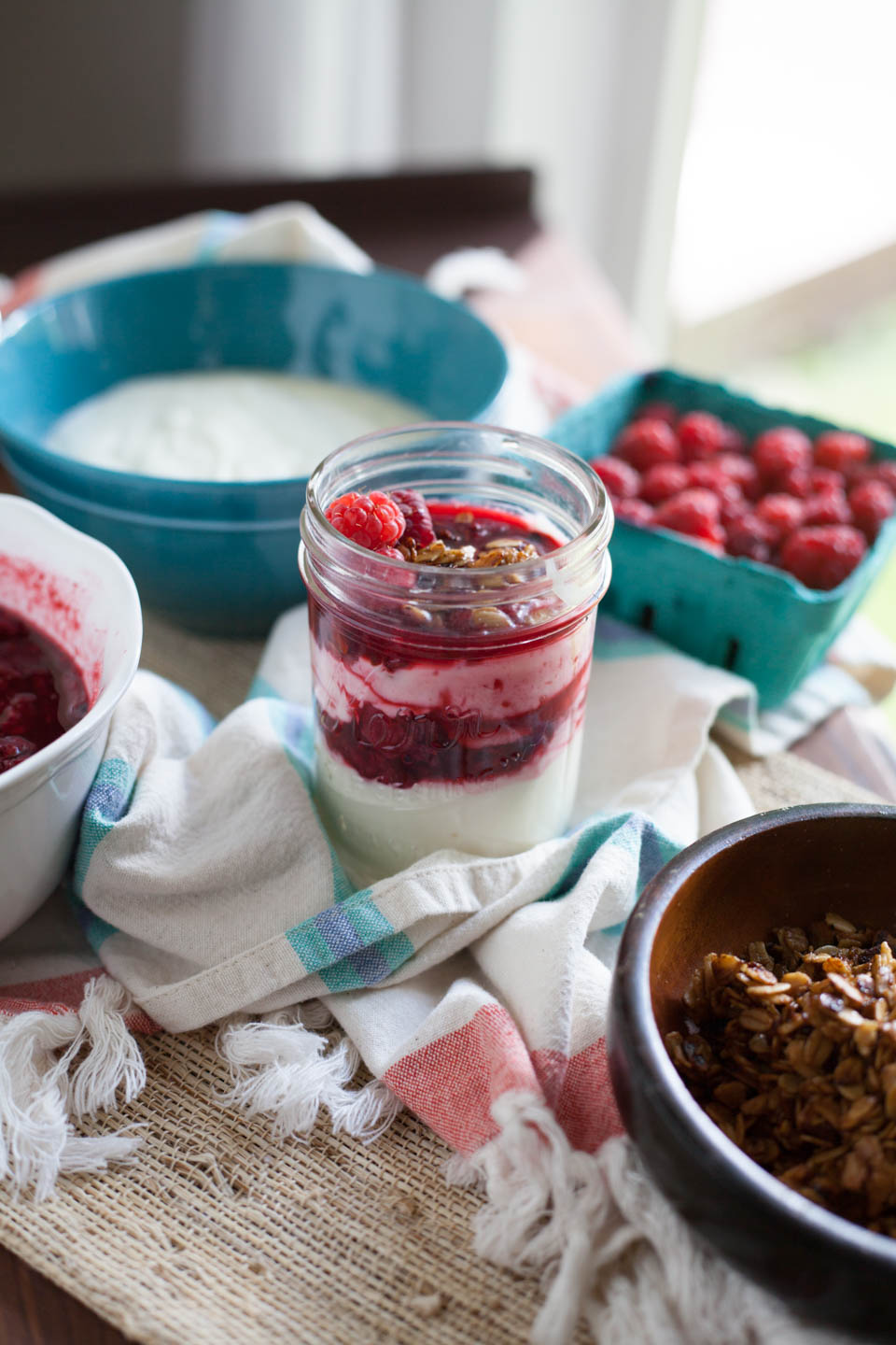Berry & Honey Yogurt Parfaits