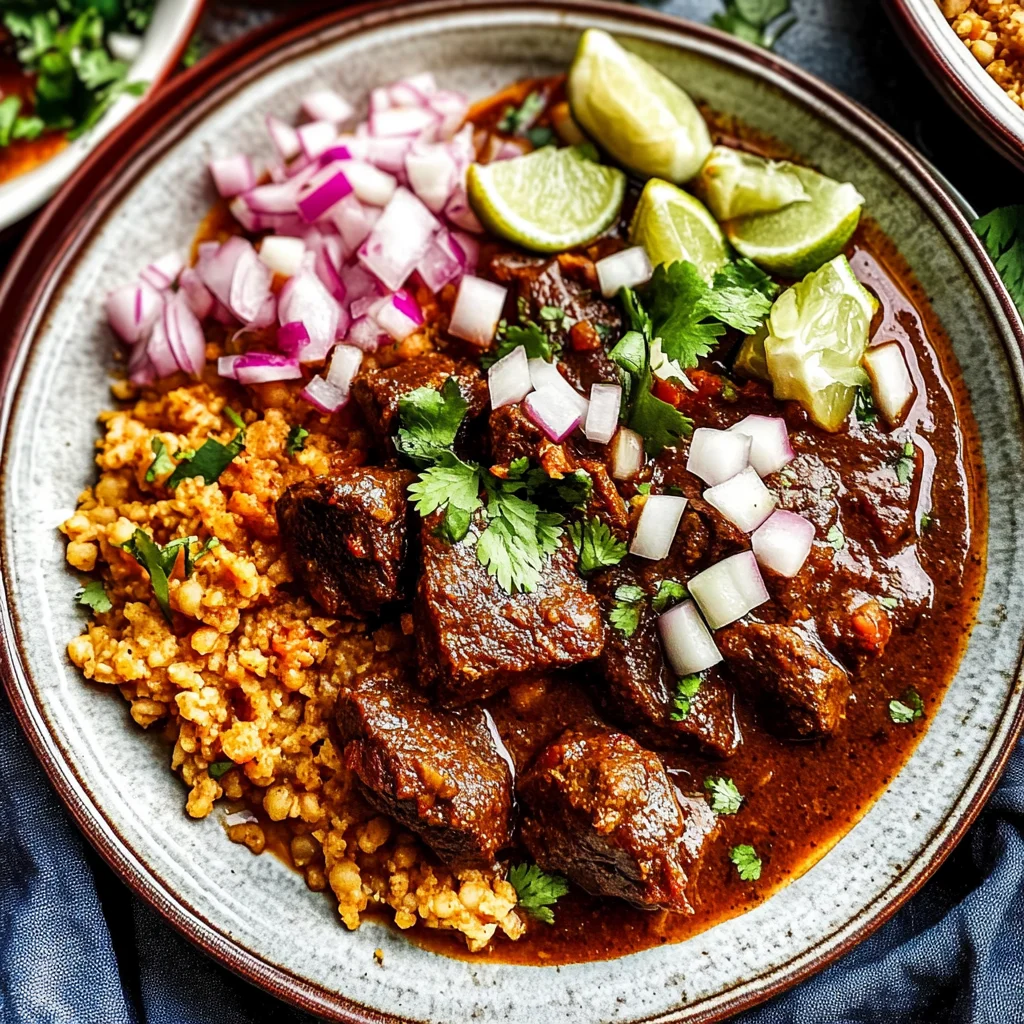 Authentic Chile Colorado with Slow-Cooked Beef