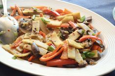 Red Panda Bamboo Shoot Stir-Fry