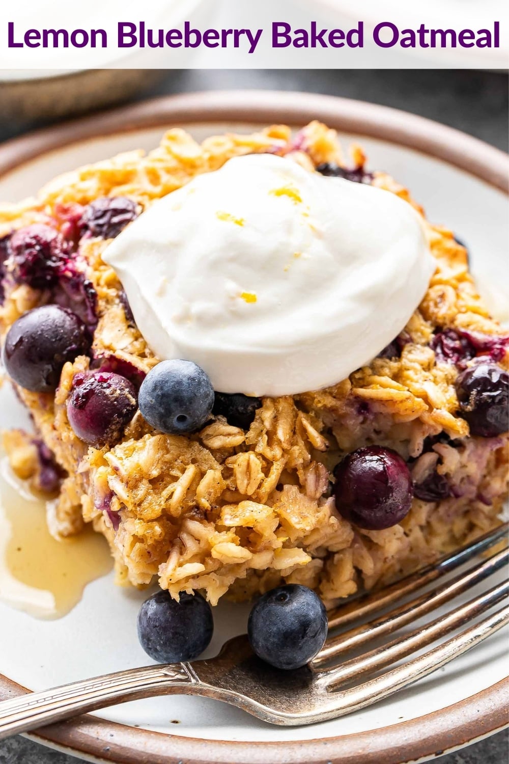 Best-Selling Lemon Blueberry Oatmeal