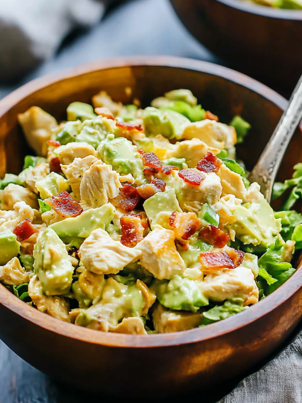 Keto Bacon Avocado Chicken Salad