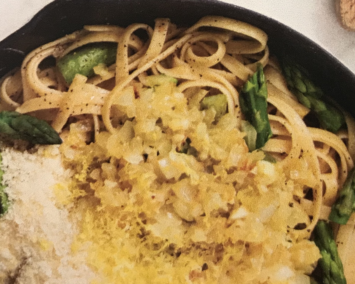 Quick Lemon-Herb Pasta with Asparagus