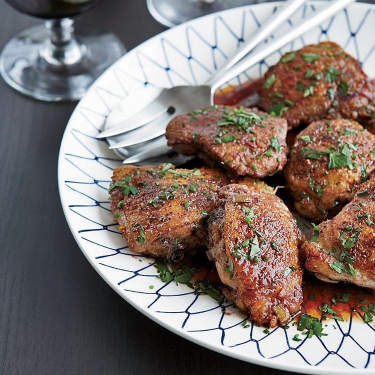 Lingua Franca Spice-Rubbed Chicken Thighs