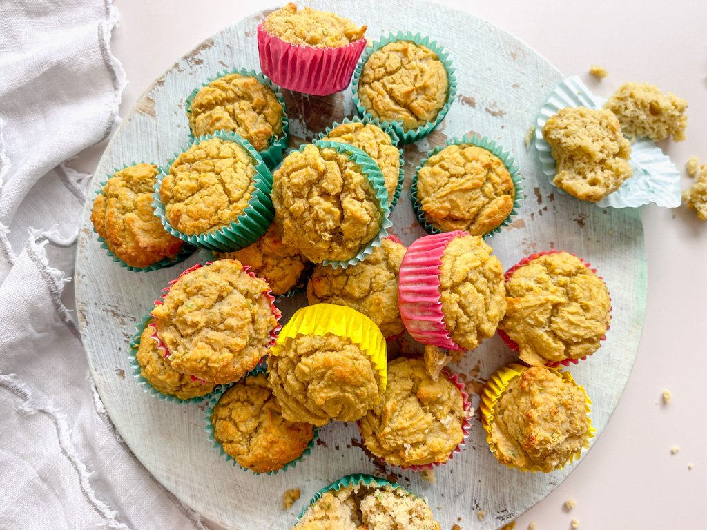 Hidden Veggie Zucchini Muffins