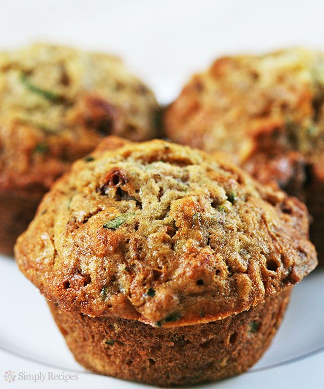 Hidden Veggie Zucchini Muffins
