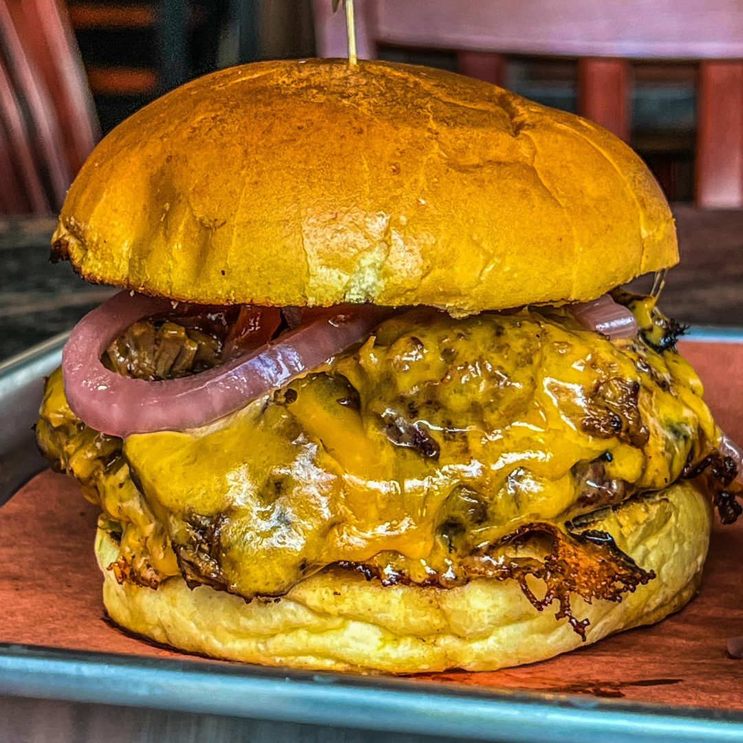 Route 66 Burger with Crispy Fries