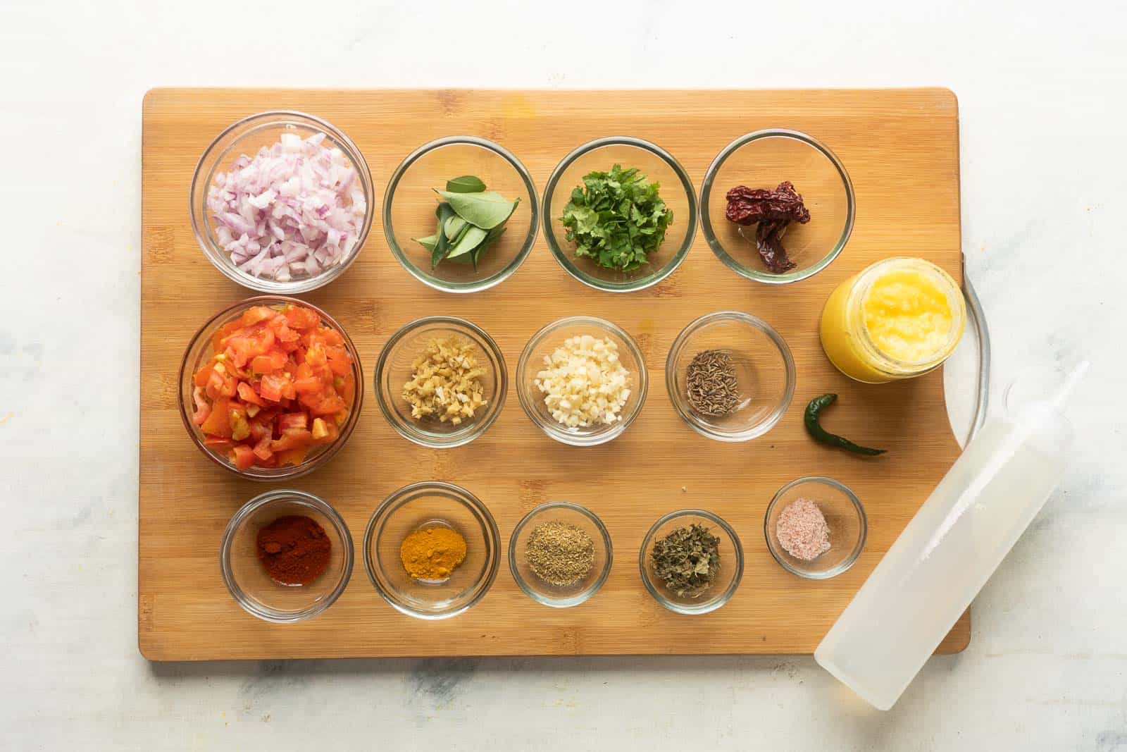 Tadka Chickpea Curry with Tempered Spices