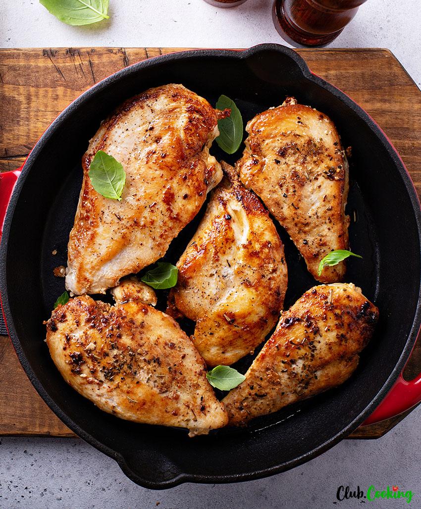 Garcia's Simple Pan-Seared Chicken