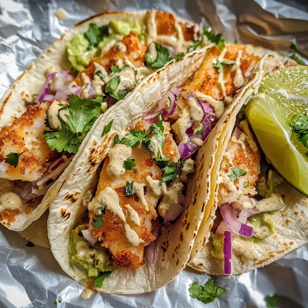 Cisco's Crispy Baked Fish Tacos