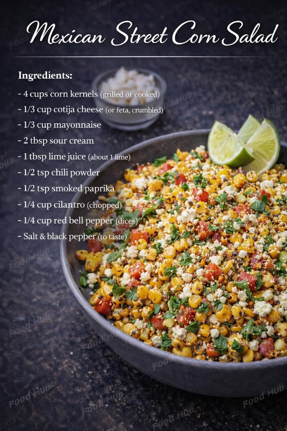 Native Mexican Street Corn Salad