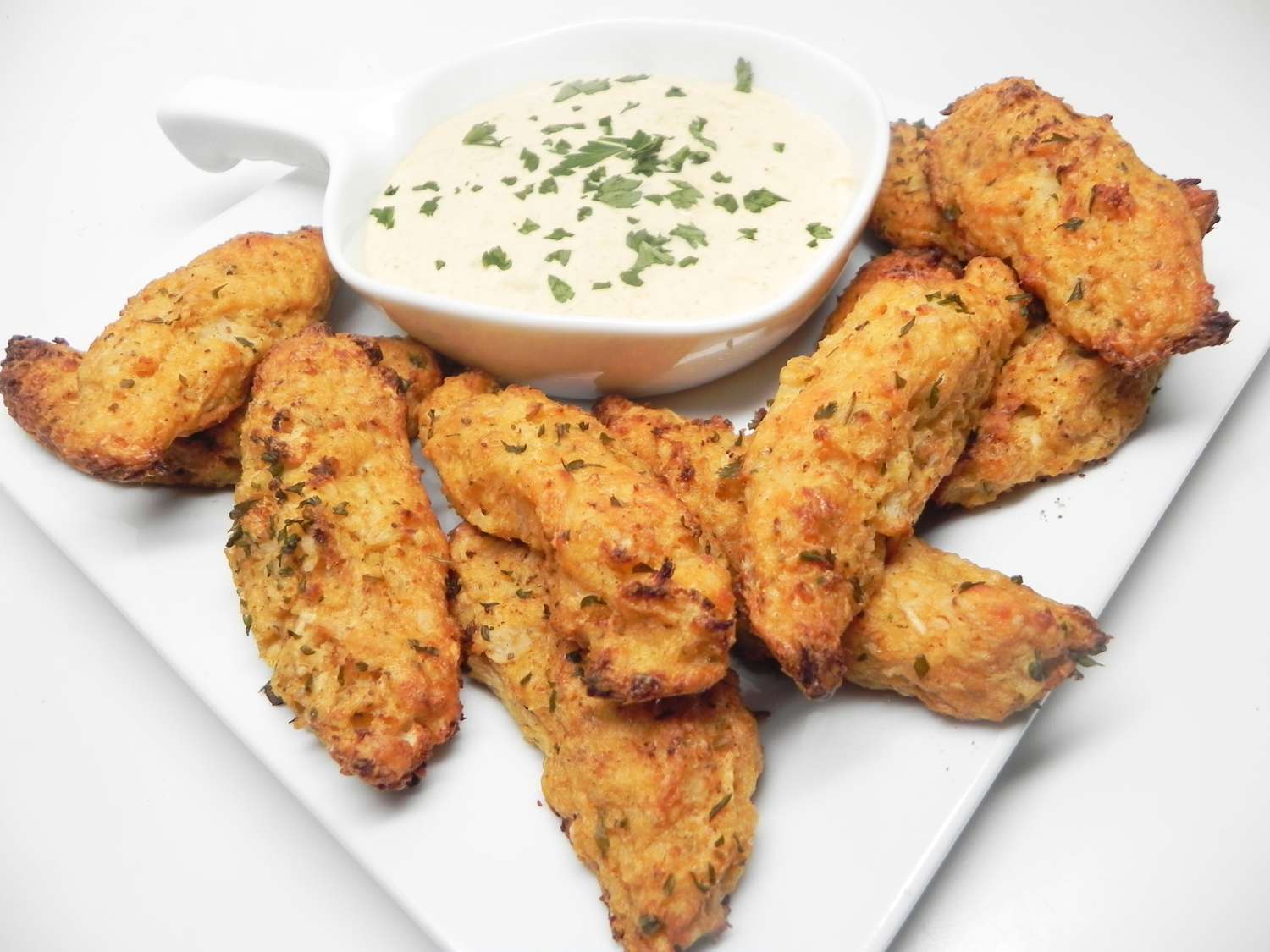 Crispy Cauliflower 'Fries' with Smoked Paprika Dip