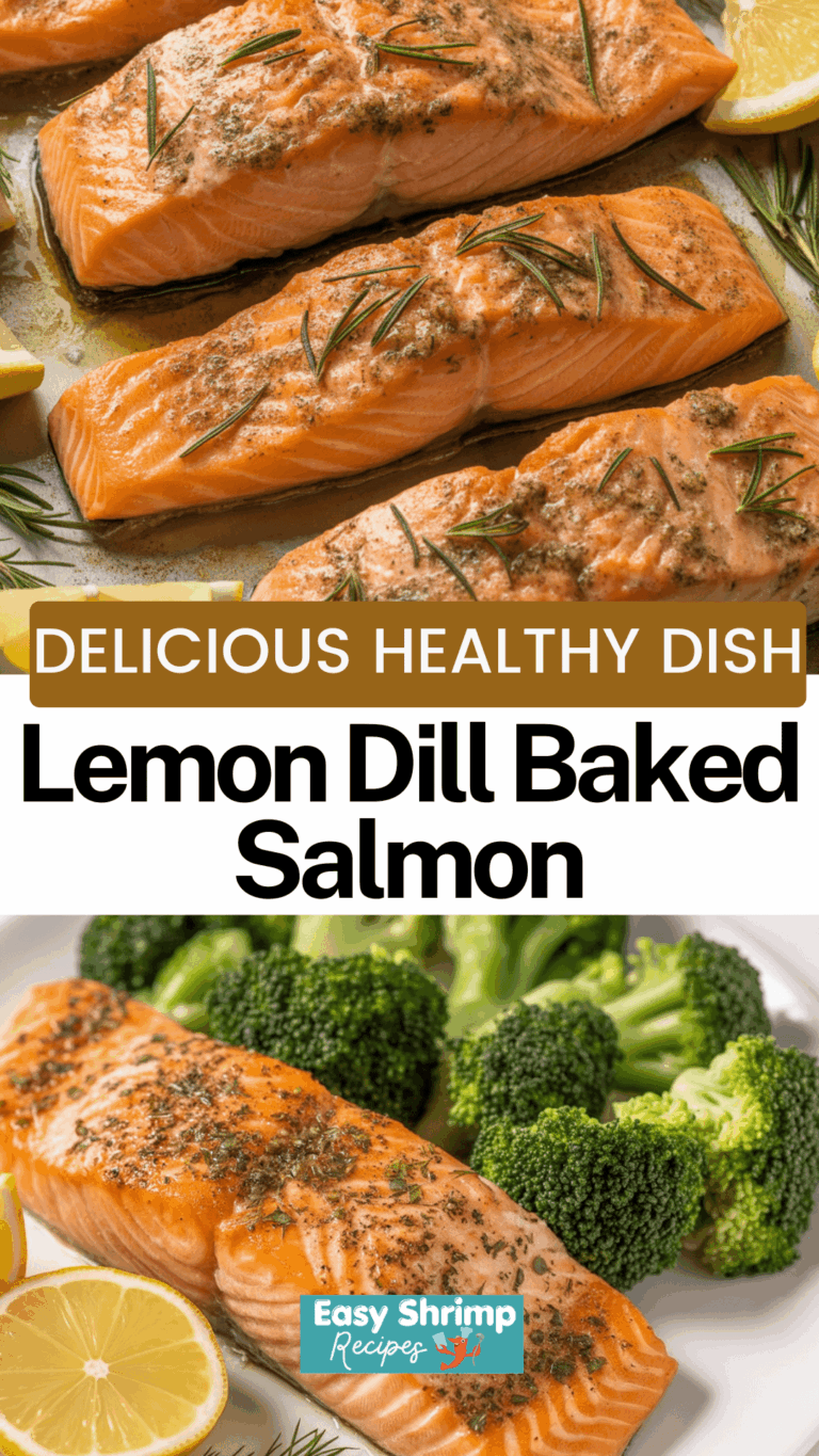 Vintage Authentic Era-Style Lemon-Dill Salmon