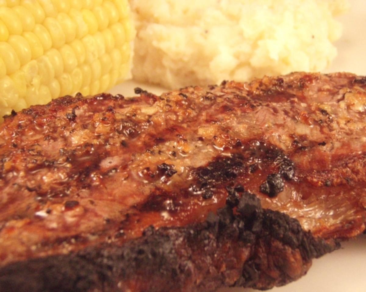 Authentic NBA Player-Style Grilled Steak