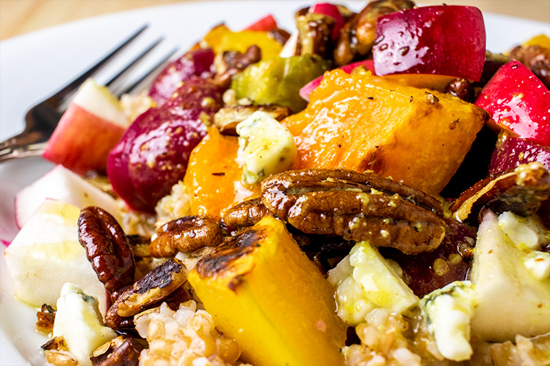 Value-Added Harvest Salad with Citrus Vinaigrette