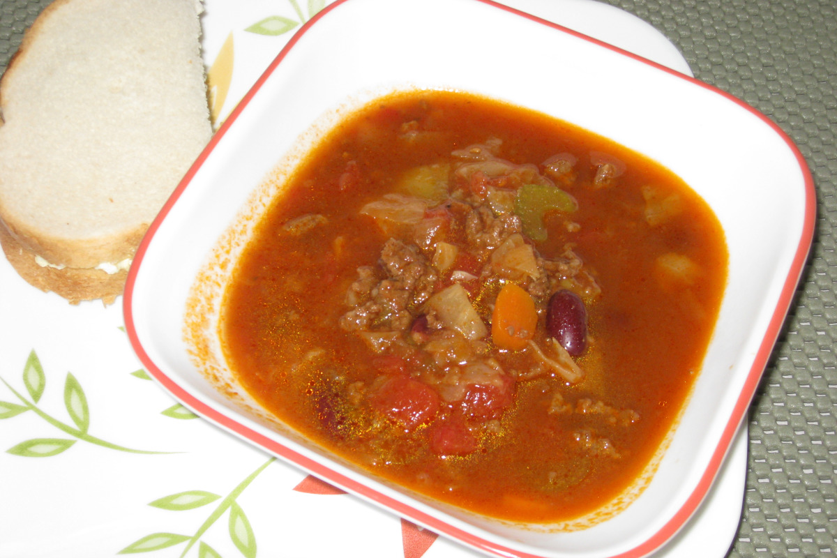 Herb-Infused Cabbage & Carrot Beef Stew