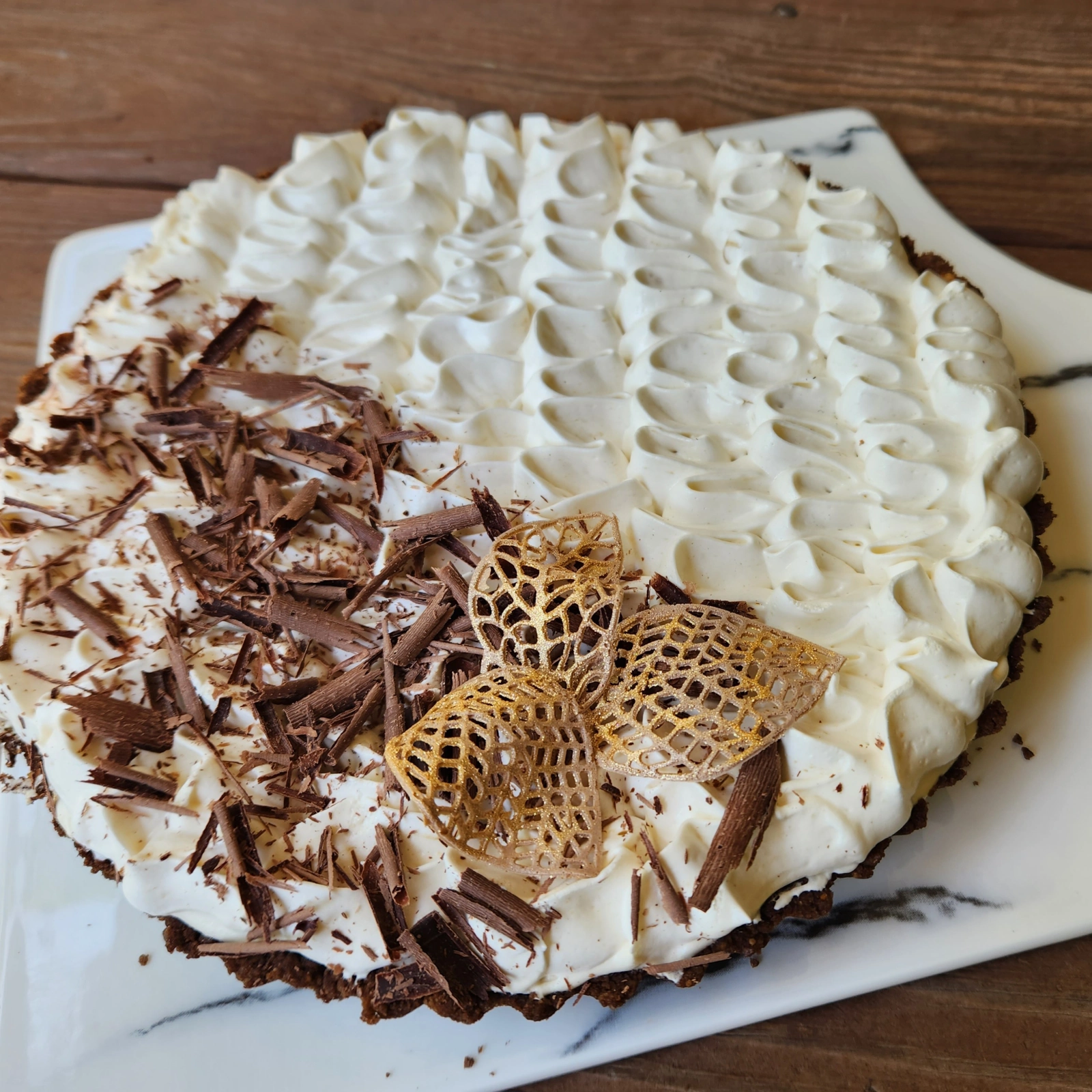 Half-Baked Chocolate Tart