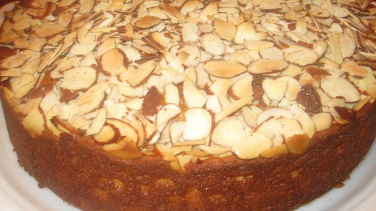 Half-Orange Almond Cake