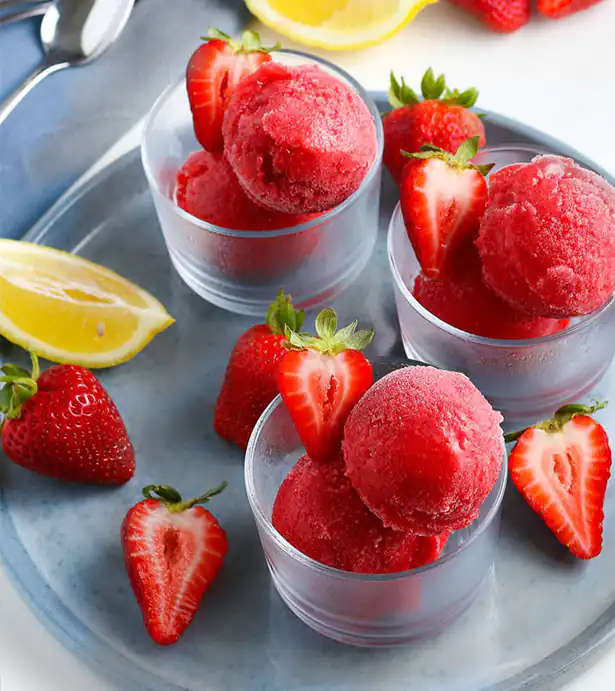 Ice Crystal Sorbet