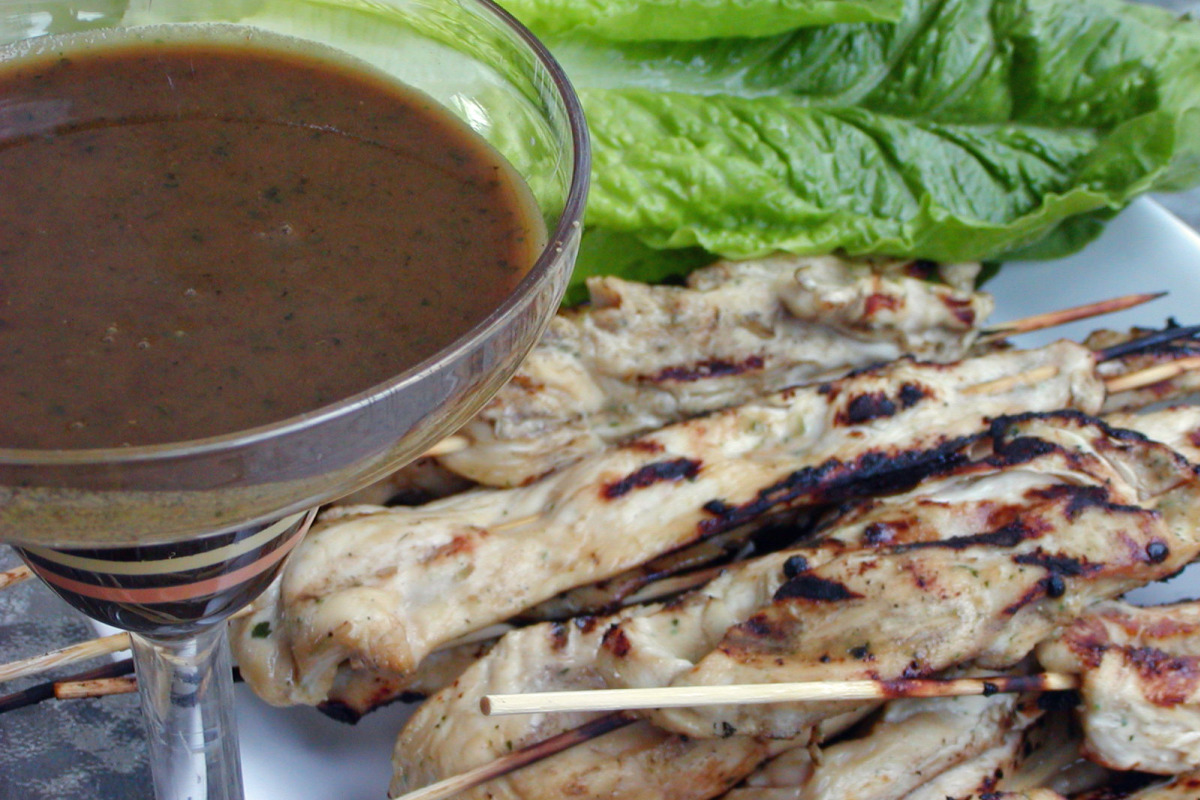 Edmond's Sweet & Savory Chicken Skewers