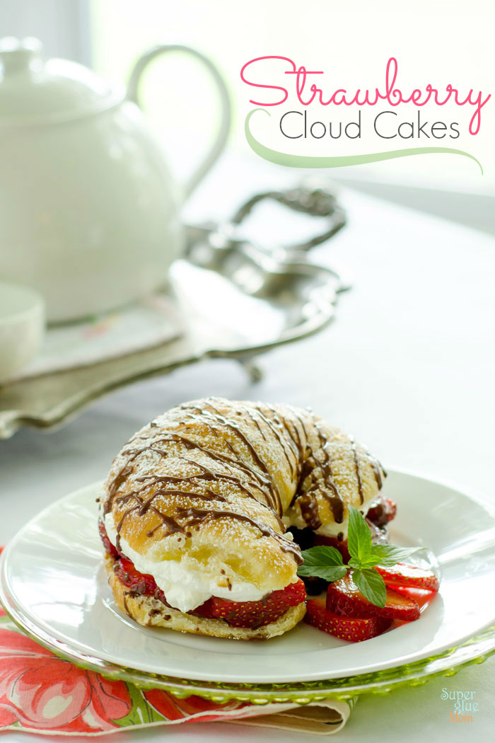 Whimsical Berry Cloud Cakes