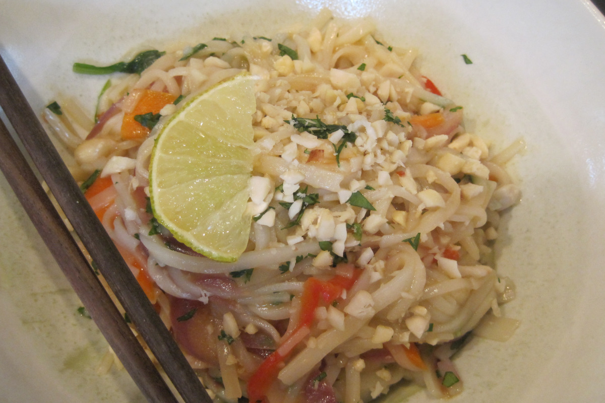 Authentic Vegetable Pad Thai