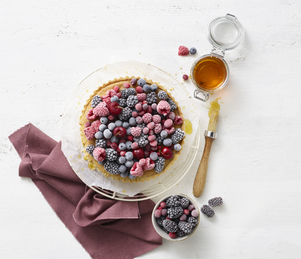 Merry Berry Almond Tart