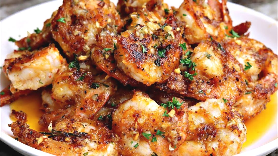 Quick Lemon-Garlic Shrimp with Capers