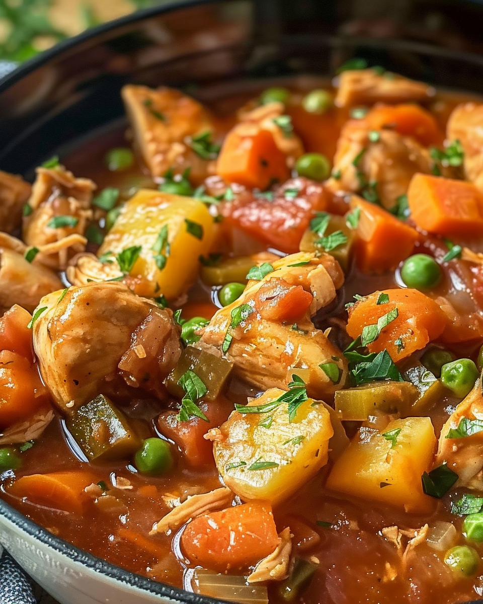 Farm-Fresh Chicken and Vegetable Stew