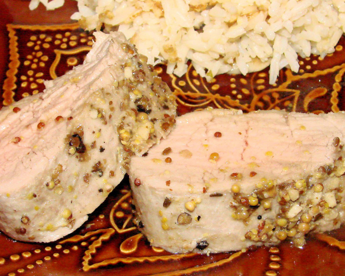 Bourbon-Maple Glazed Pork Tenderloin